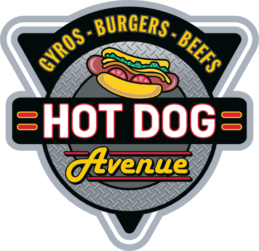 Logo of Hot Dog Avenue in Sauk City, WI